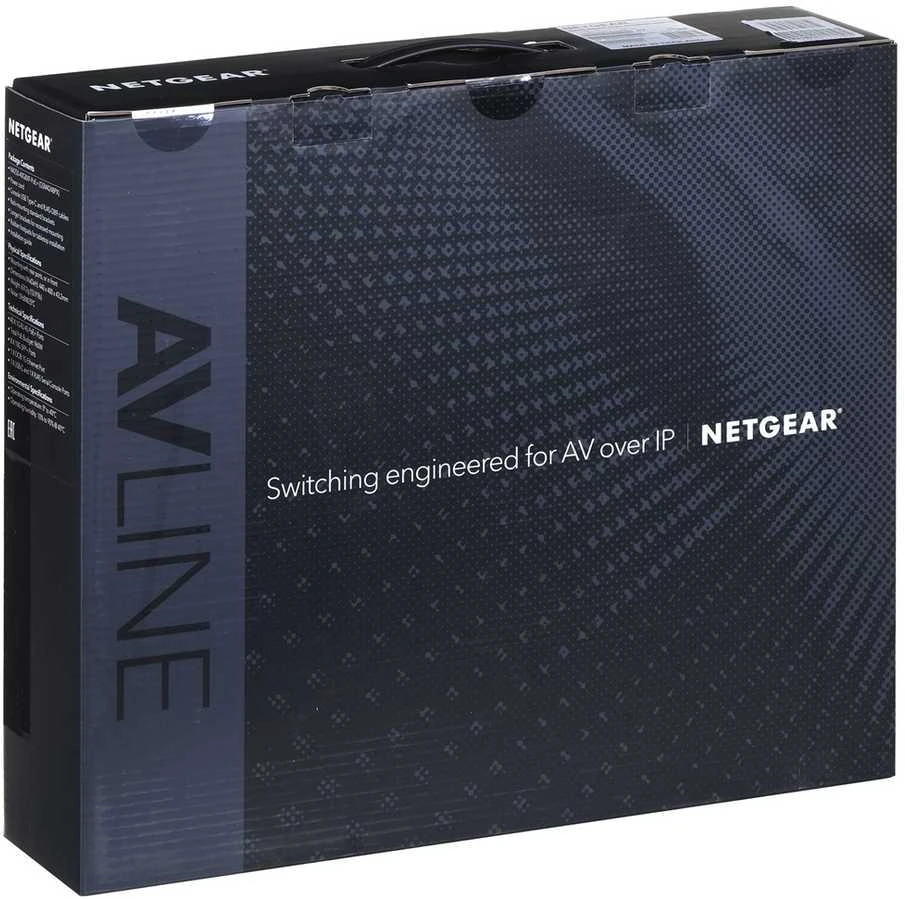 Šakotuvas „Netgear“ jungiklis GSM4248PX (GSM4248PX-100EUS) (GSM4248PX100EUS)