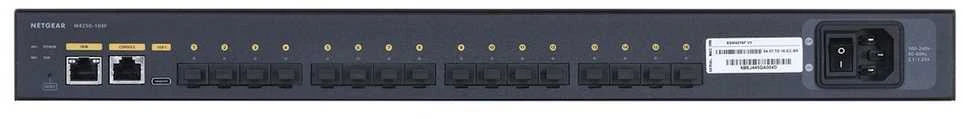 Šakotuvas NETGEAR AV Line M4250-16XF 16x1G/10G Fiber SFP+ valdomas jungiklis