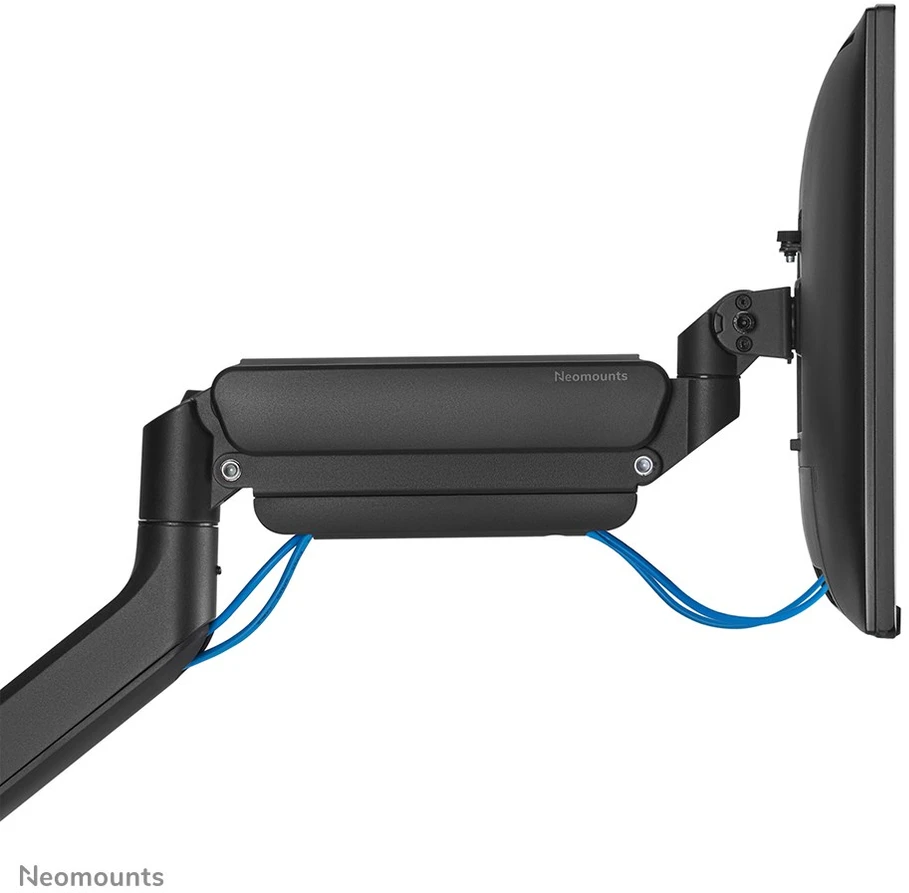 Laikiklis NEOMOUNTS STALO MOUNT, 1 YPAČ PLATUS LENKAS EKRANAS (TOPFIX CLAMP & GROMMET)