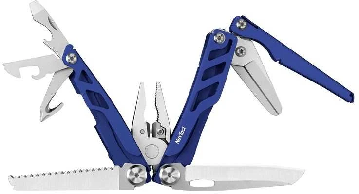 NexTool FLAGSHIP Pro NE20271 16-in-1 multitool, mėlynas + belt pouch