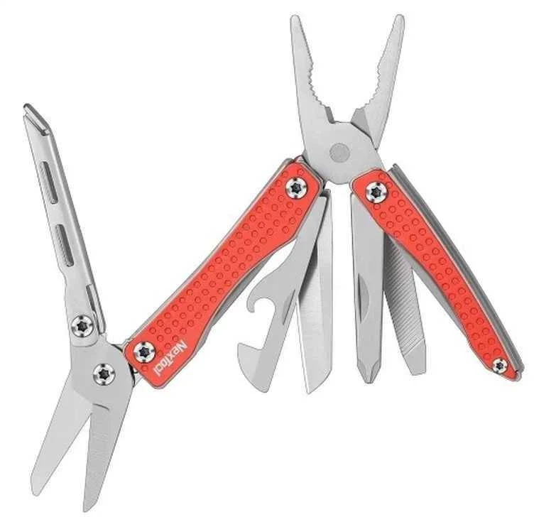 Daugiafunkcis įrankis Nextool NE20051 10 in 1 - raudonas