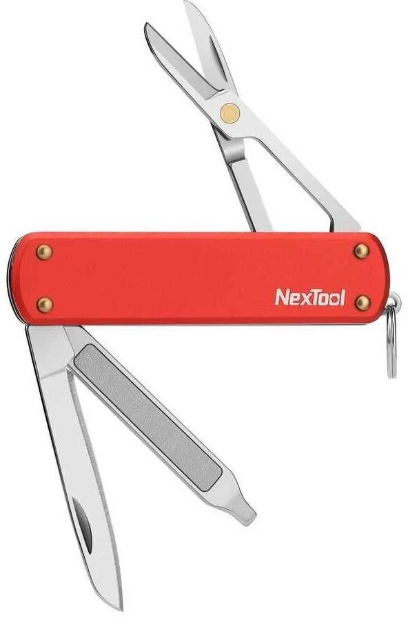 Mini kišeninis peilis Nextool NE0142 - raudonas