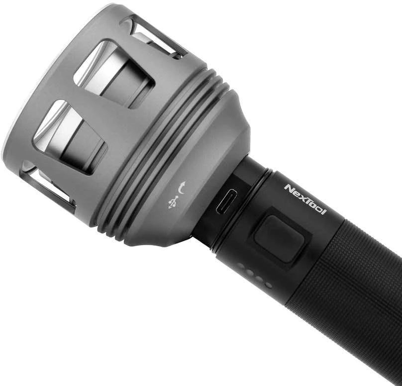 „NexTool NE20168“ LED prožektorius, 3600 lm, 450 m, 120 val. įkraunama baterija, atsparus vandeniui