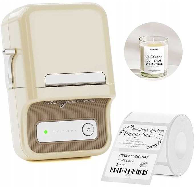 Niimbot B21 S Label Spausdintuvas, baltas