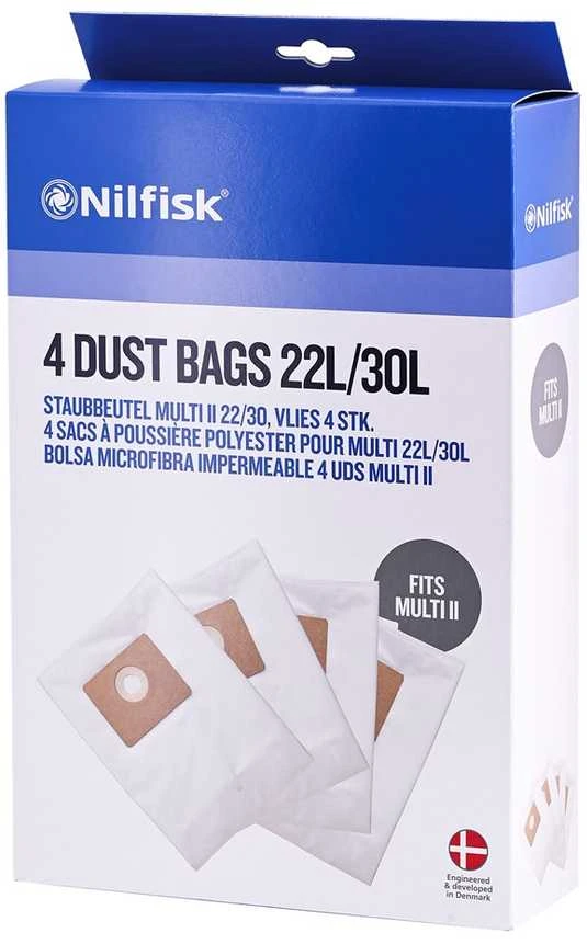 Dulkių maišai siurbliui NILFISK Multi II, 4vnt.
