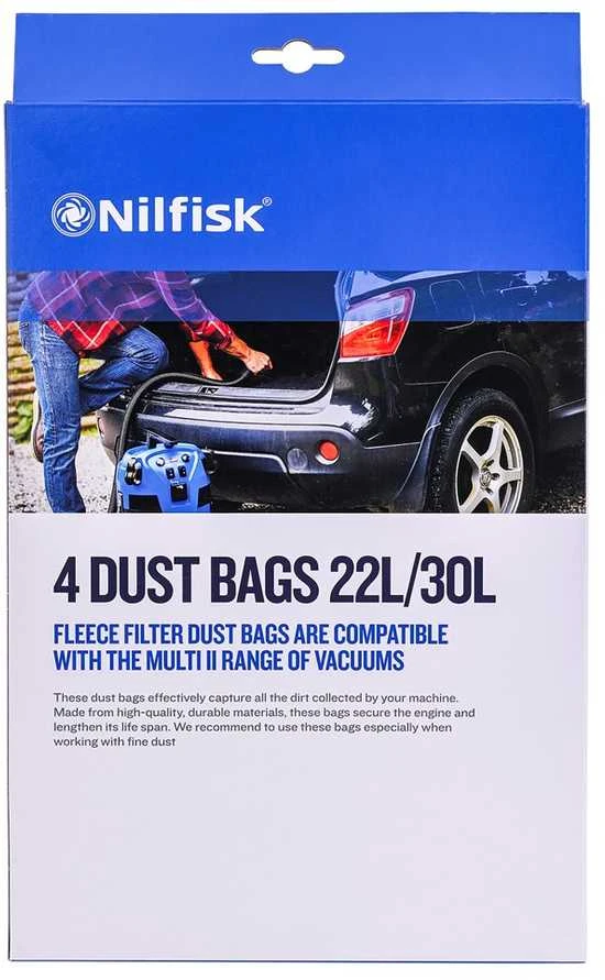 Dulkių maišai siurbliui NILFISK Multi II, 4vnt.