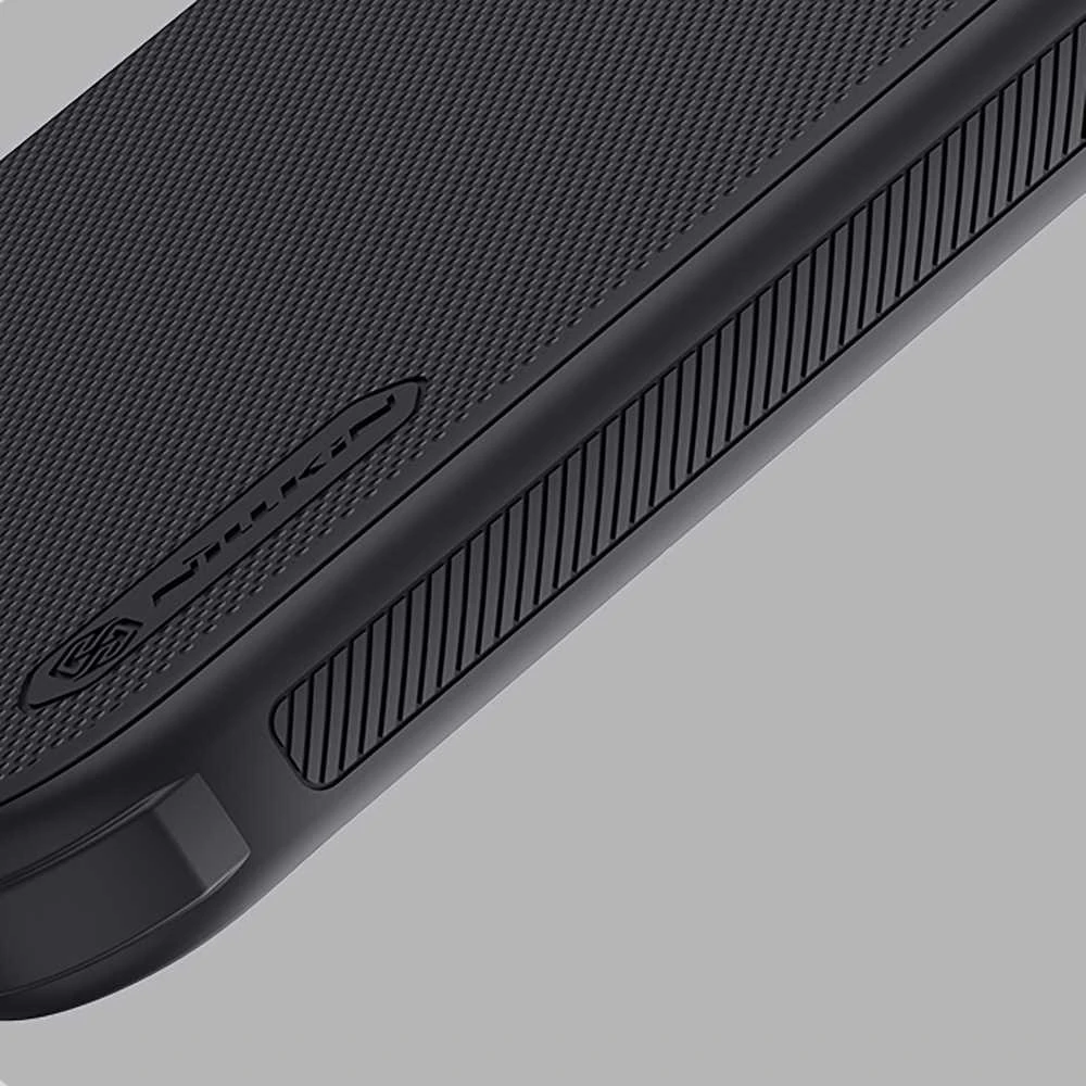 Nillkin Super Frosted Shield Pro Apple iPhone 16 – dėklas telefonui juodos spalvos