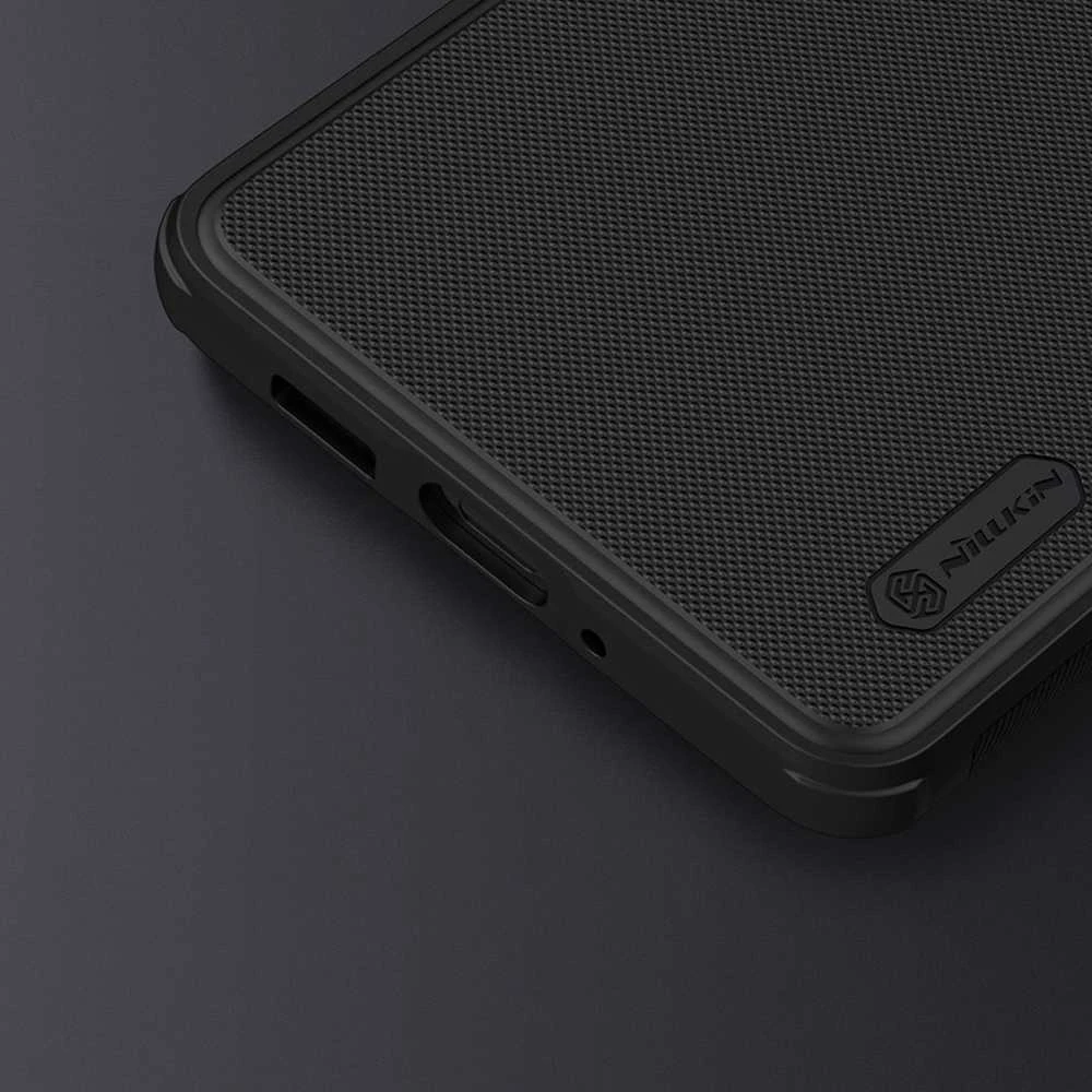 Dėklas Nillkin Super Frosted Shield Pro Magnetic Apple iPhone 14 Plus mėlynas