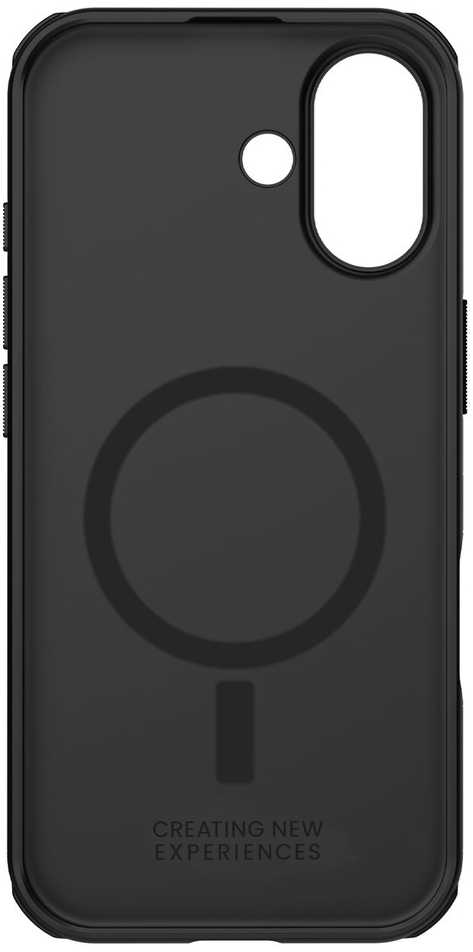 Nillkin Super Frosted PRO Magnetic Back dėklas skirtas Apple iPhone 17 juodos spalvos