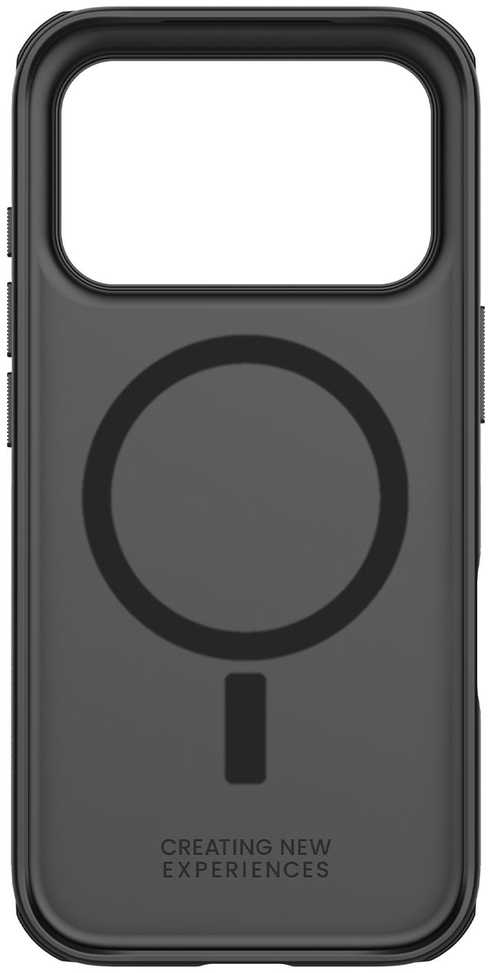 Nillkin Super Frosted PRO Magnetic Back dėklas skirtas Apple iPhone 17 Pro Max juodos spalvos