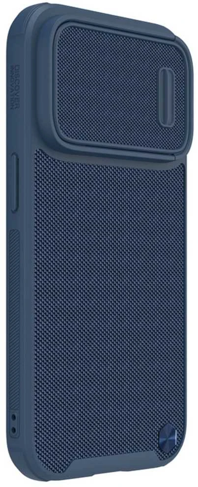 Dėklas Nillkin Textured Case S Apple iPhone 14 Pro Max mėlynas