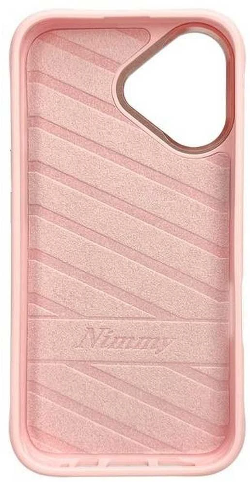 Nimmy dėklas Apple iPhone 16 6.1″ rožinės spalvos Big Eyed Pet 2.0 Cat