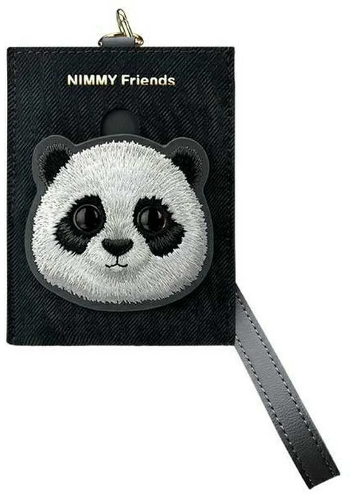 Nimmy kortelių dėklas juodos spalvos Big Eyed Pet 2.0 Cat