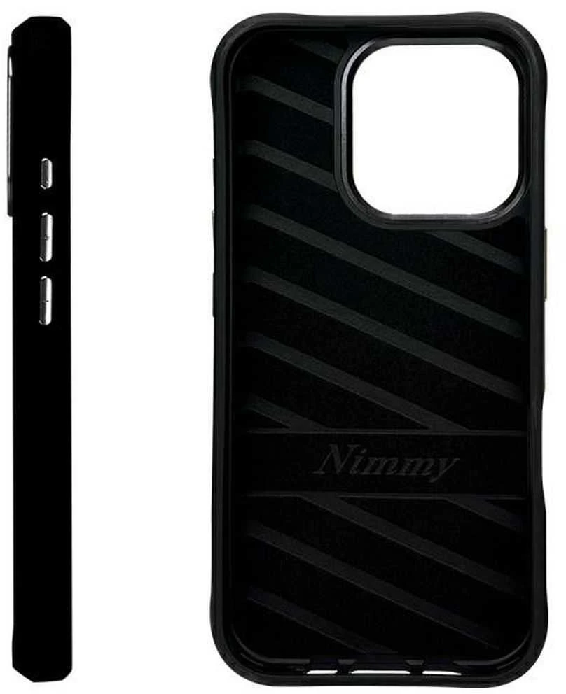 Nimmy Apple iPhone 16 Pro Max 6.9" dėklas telefonui juodos spalvos Big Eyed Pet 2.0 Panda