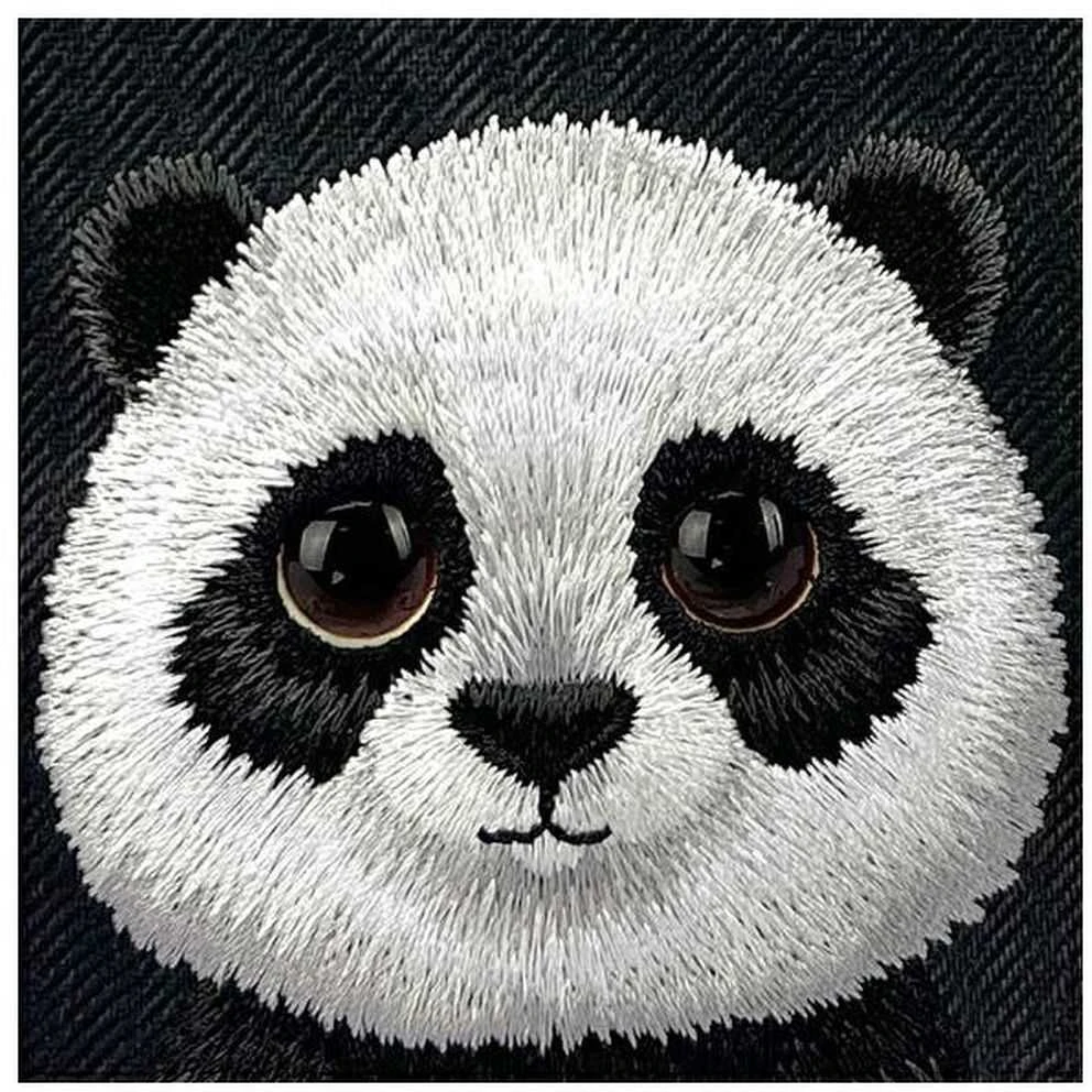 Nimmy Apple iPhone 16 Pro Max 6.9" dėklas telefonui juodos spalvos Big Eyed Pet 2.0 Panda