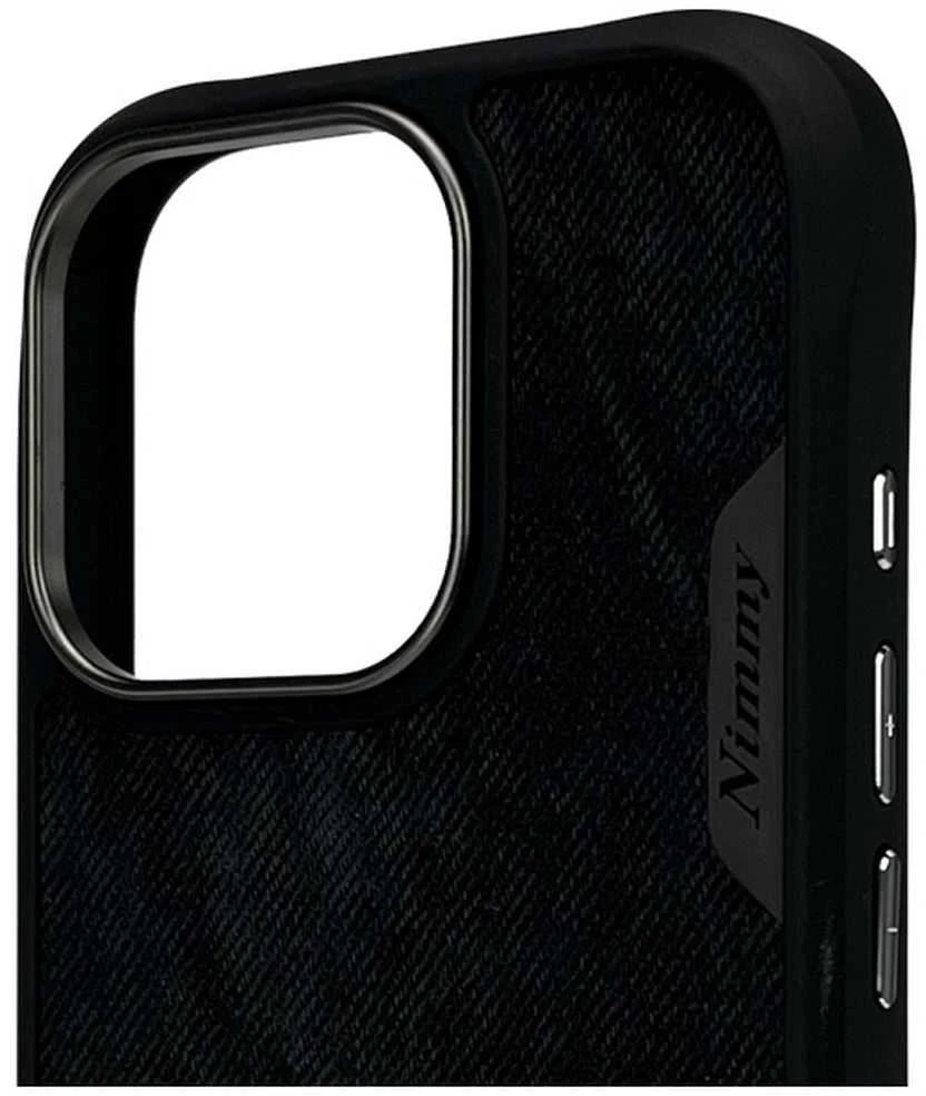 Nimmy Apple iPhone 16 Pro Max 6.9" dėklas telefonui juodos spalvos Big Eyed Pet 2.0 Panda