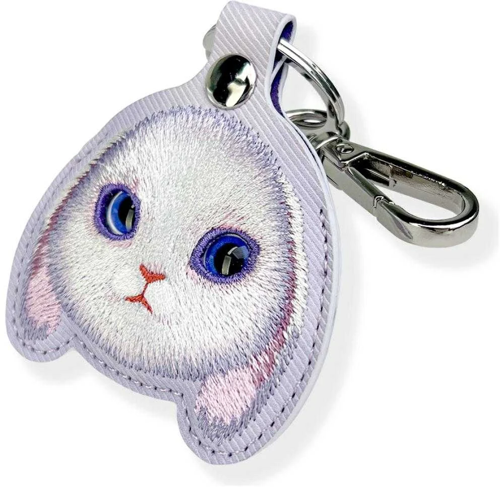 Dėklas Locator Nimmy Big Eyed Pet 2.0 Rabbit violetinės spalvos