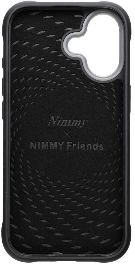 Dėklas NIMMY case BIG EYED PET 2.0 Dog for IPHONE 17 juodas