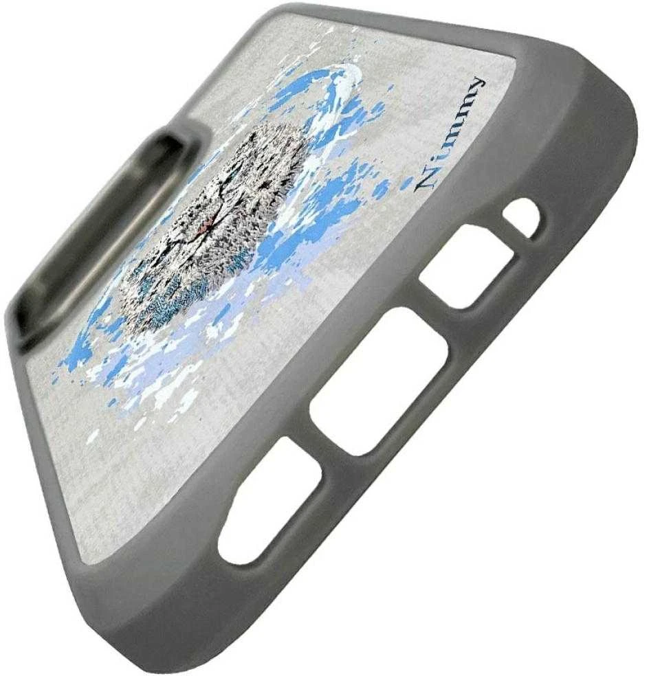 Nimmy Panther MagSafe dėklas skirtas Apple iPhone 16 Pro Max light pilkos spalvos