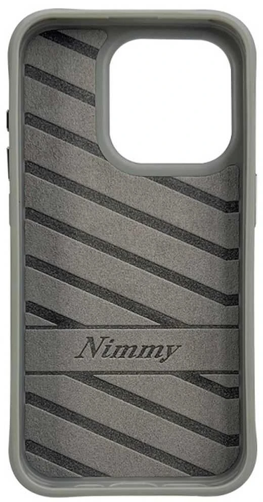 Nimmy Apple iPhone 15 Pro 6.1" dėklas telefonui pilkos spalvos Cool&Cute 2.0 Bear