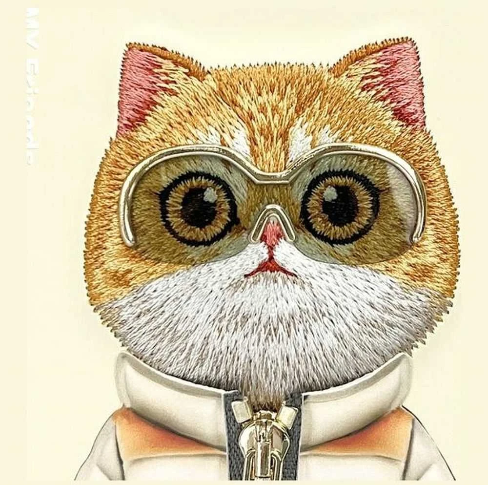 Nimmy Apple iPhone 15 Pro 6.1" dėklas telefonui haki spalvos Cool&Cute 2.0 Cat