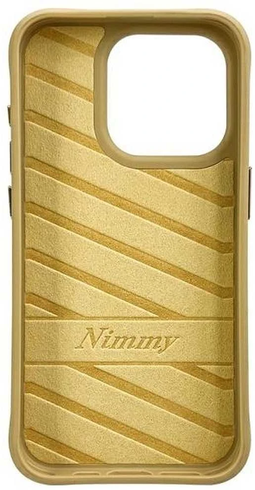 Nimmy Apple iPhone 15 Pro 6.1" dėklas telefonui haki spalvos Cool&Cute 2.0 Cat