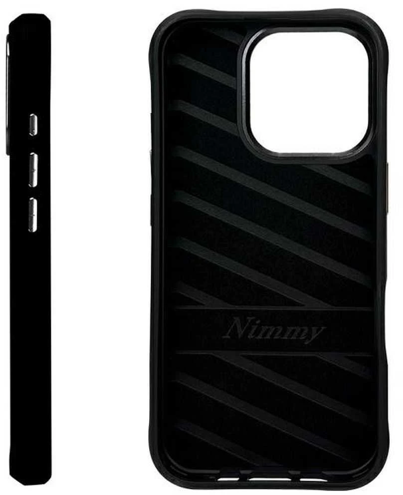 Nimmy Apple iPhone 16 Pro Max 6.9" dėklas telefonui juodos spalvos Cool&Cute 2.0 Dog
