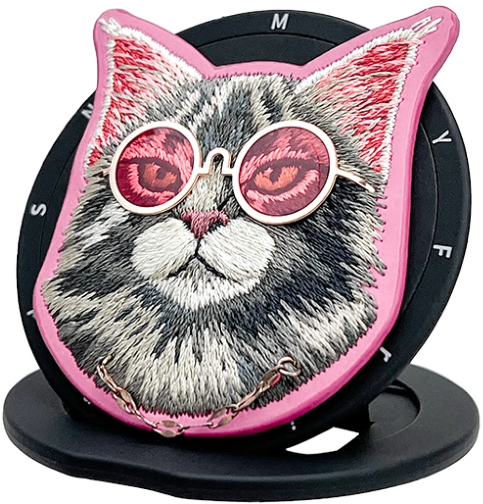 Nimmy Cool&Cute 2.0 Cat Magnetic Phone Holder - Rožinė