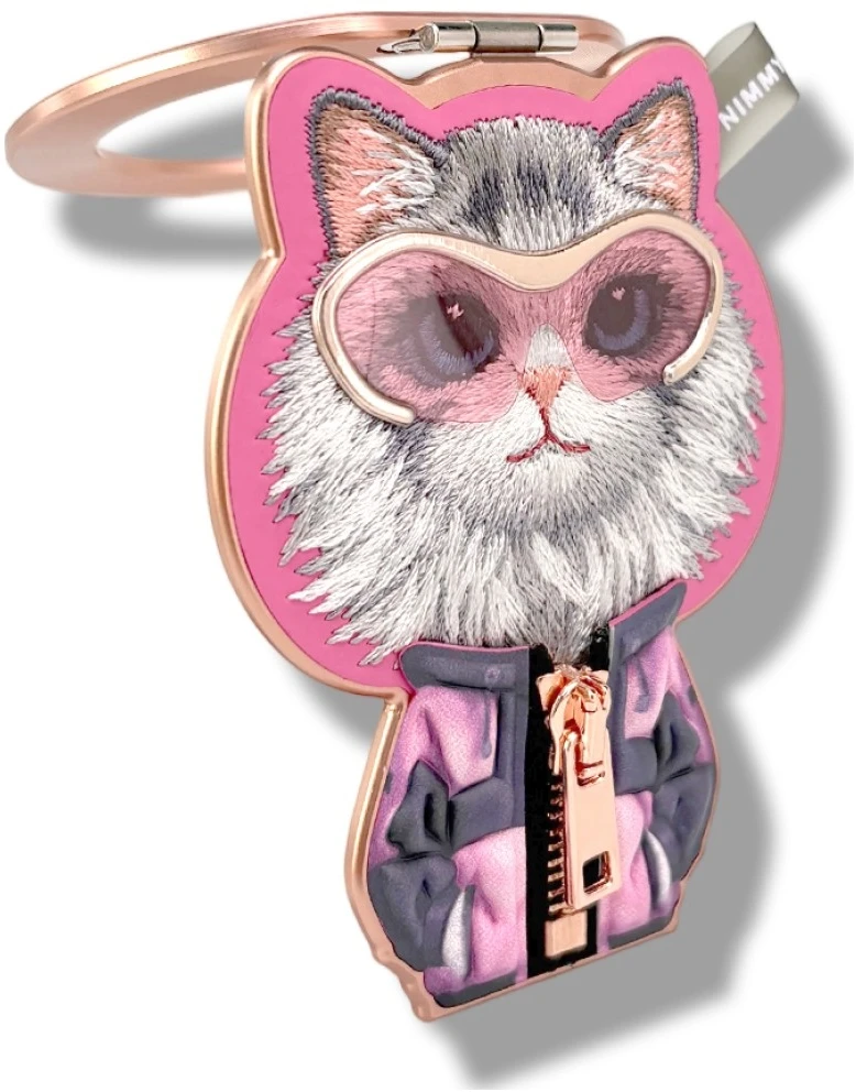 Nimmy Cool&Cute 2.0 Cat Magnetic Phone Holder - Rožinė