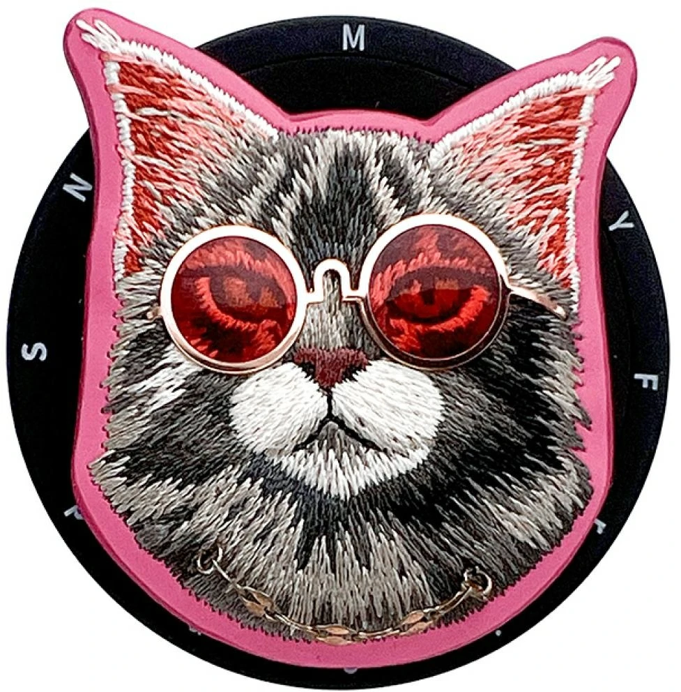 Nimmy Cool&Cute 2.0 Cat Magnetic Phone Holder - Rožinė