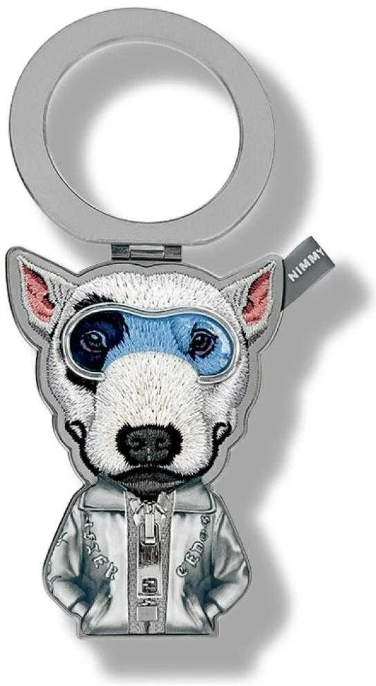 Magnetic pendant Nimmy Cool&Cute 2.0 Dog pilkos spalvos