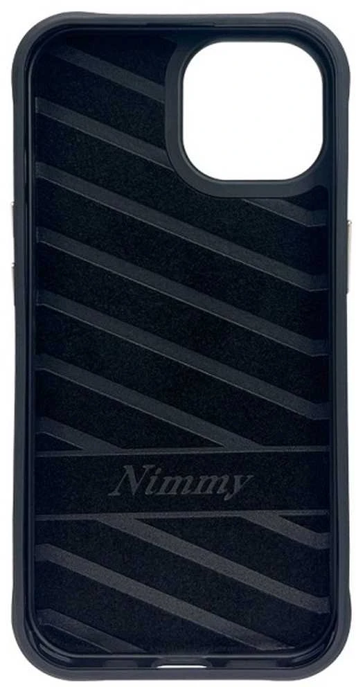 Nimmy dėklas iPhone 15 6.1" juodos spalvos Cool&Cute 2.0 Monkey