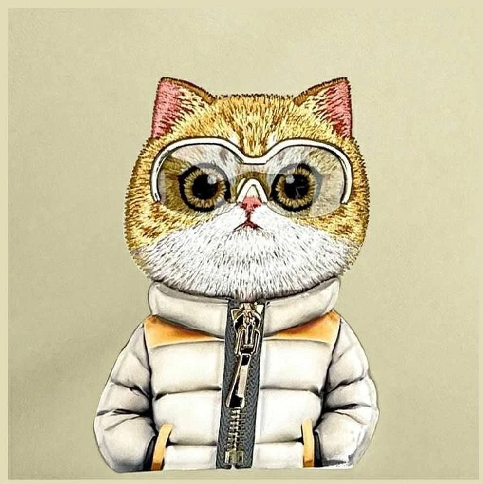 Nimmy krepšys ant rėmo haki spalvos Crossbody Cool&Cute 2.0 Cat