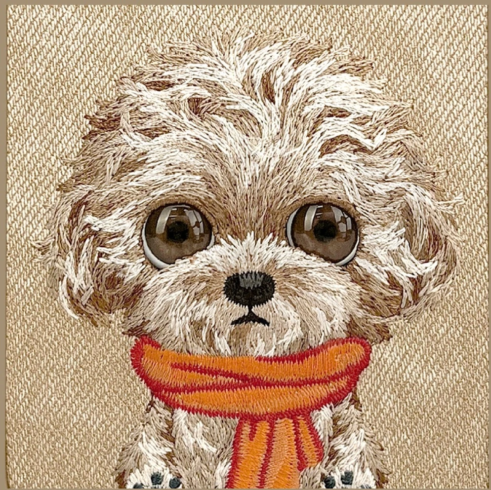 Dėklas Nimmy Big Eyed Pet 2.0 Dog case for iPhone 17 - beige