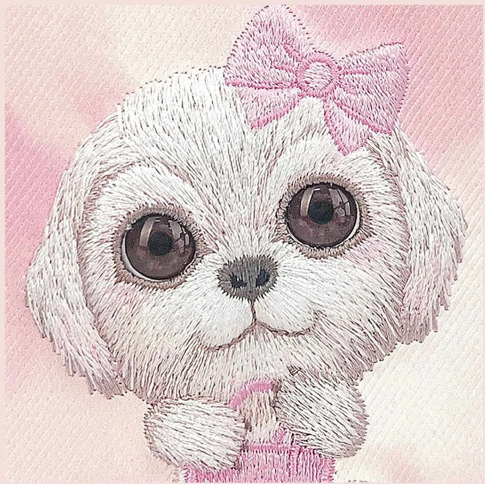 „Nimmy Big Eyed Pet 2.0“ šuns dėklas, skirtas „iPhone 17“ - Rožinė