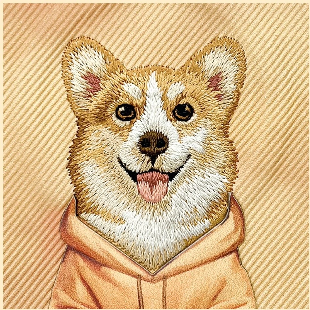NIMMY dėklas GENTLE PETS SERIES DOG, suderinamas su MagSafe, skirtas IPHONE 17 Pro, oranžinis