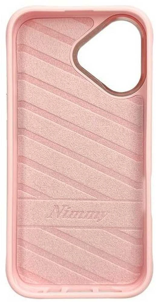 Nimmy dėklas Apple iPhone 16 6.1″ pink Glasses Cool Cat