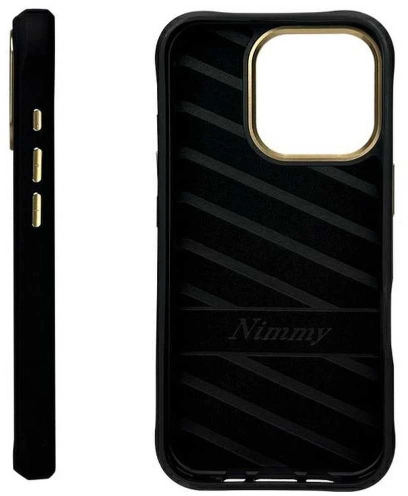 Nimmy dėklas Apple iPhone 16 Pro Max 6.9″ juodos spalvos Glasses Cool Dog
