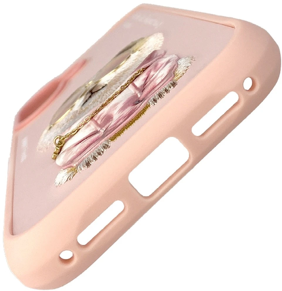 „Nimmy Glasses Cool nag“ dėklas „iPhone 17“ – rožinis