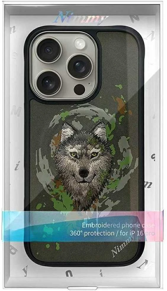 Nimmy Wilk MagSafe Apple iPhone 16 Pro Max dėklas telefonui pilkos spalvos