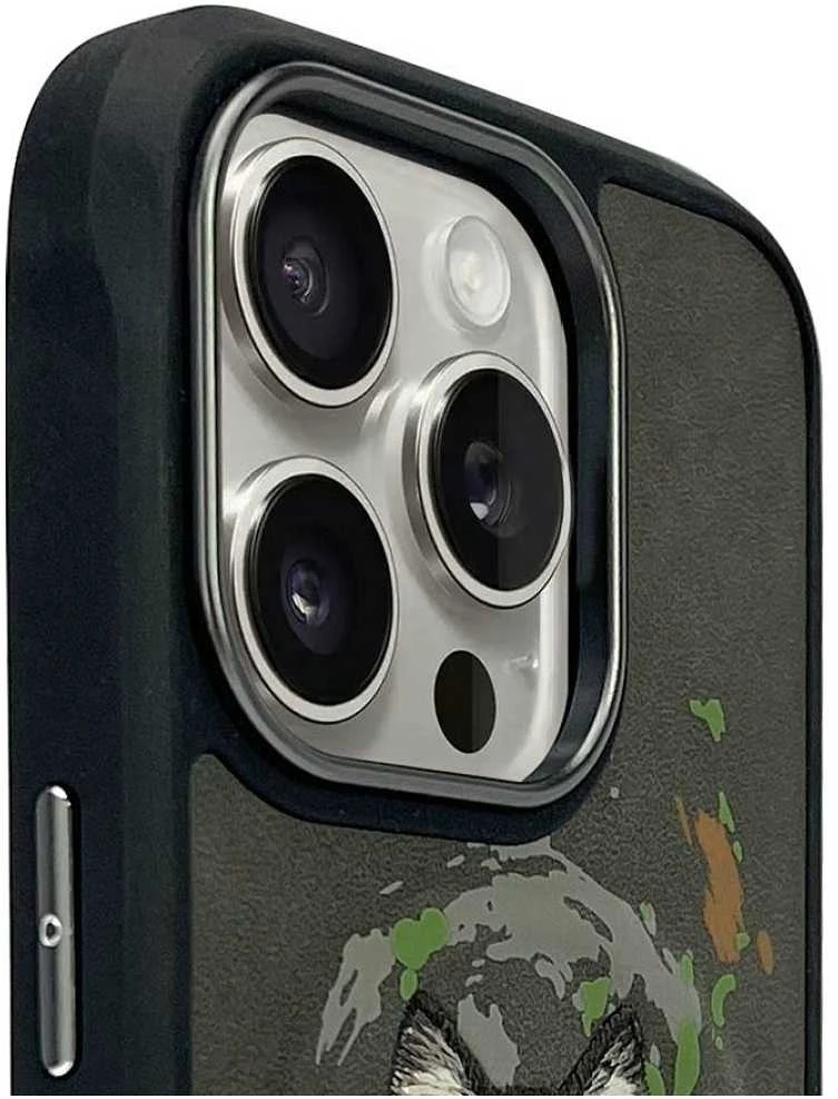 Nimmy Wilk MagSafe Apple iPhone 16 Pro Max dėklas telefonui pilkos spalvos