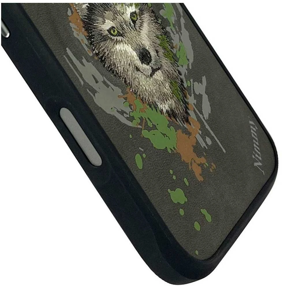 Nimmy Wilk MagSafe Apple iPhone 16 Pro Max dėklas telefonui pilkos spalvos