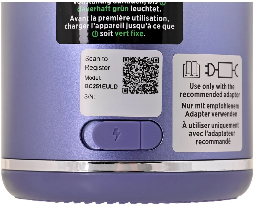 Belaidė kokteilinė Ninja Blast Max Cordless  BC251EULD, Lavender