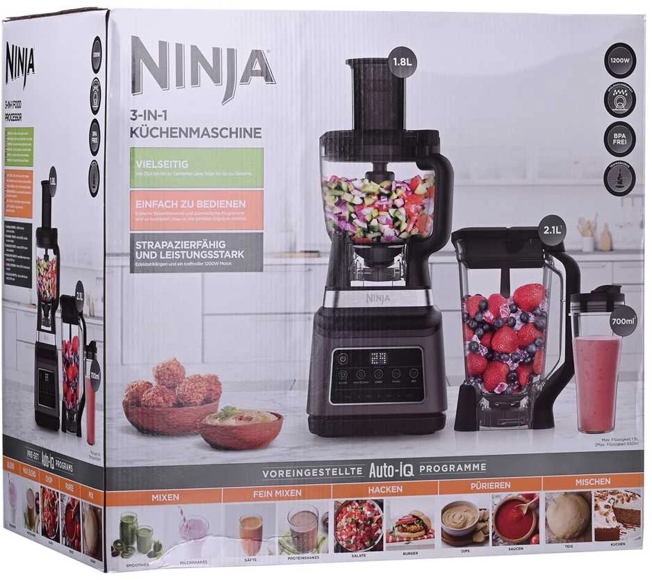 Virtuvinis kombainas 3in1 Ninja BN800EU, 1200 W