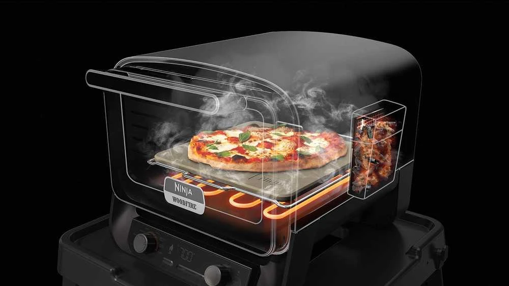Elektrinė lauko krosnelė Ninja Woodfire OO101EU