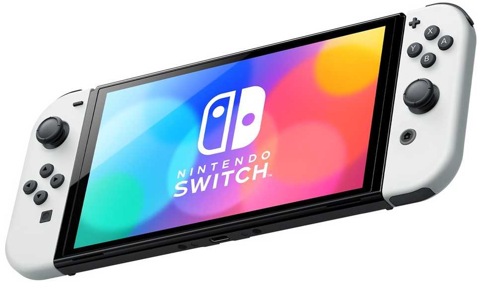Nintendo Switch Oled Baltas portable gaming console 17.8 cm (7") 64 GB Jutiklinis ekranas Wi-Fi Baltas