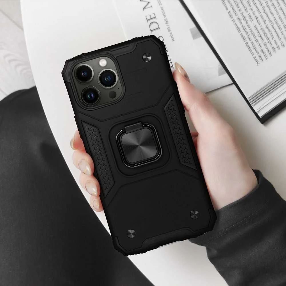 Dėklas Oem Case for iPhone 17 Pro / 18 Pro (low camera edge) Nitro juodas
