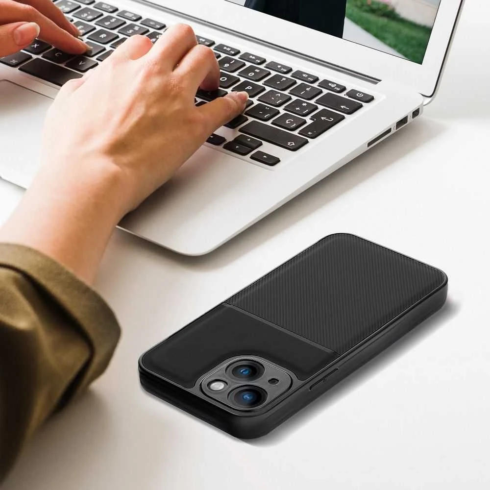 Dėklas Oem Case for iPhone 14 Noble juodas