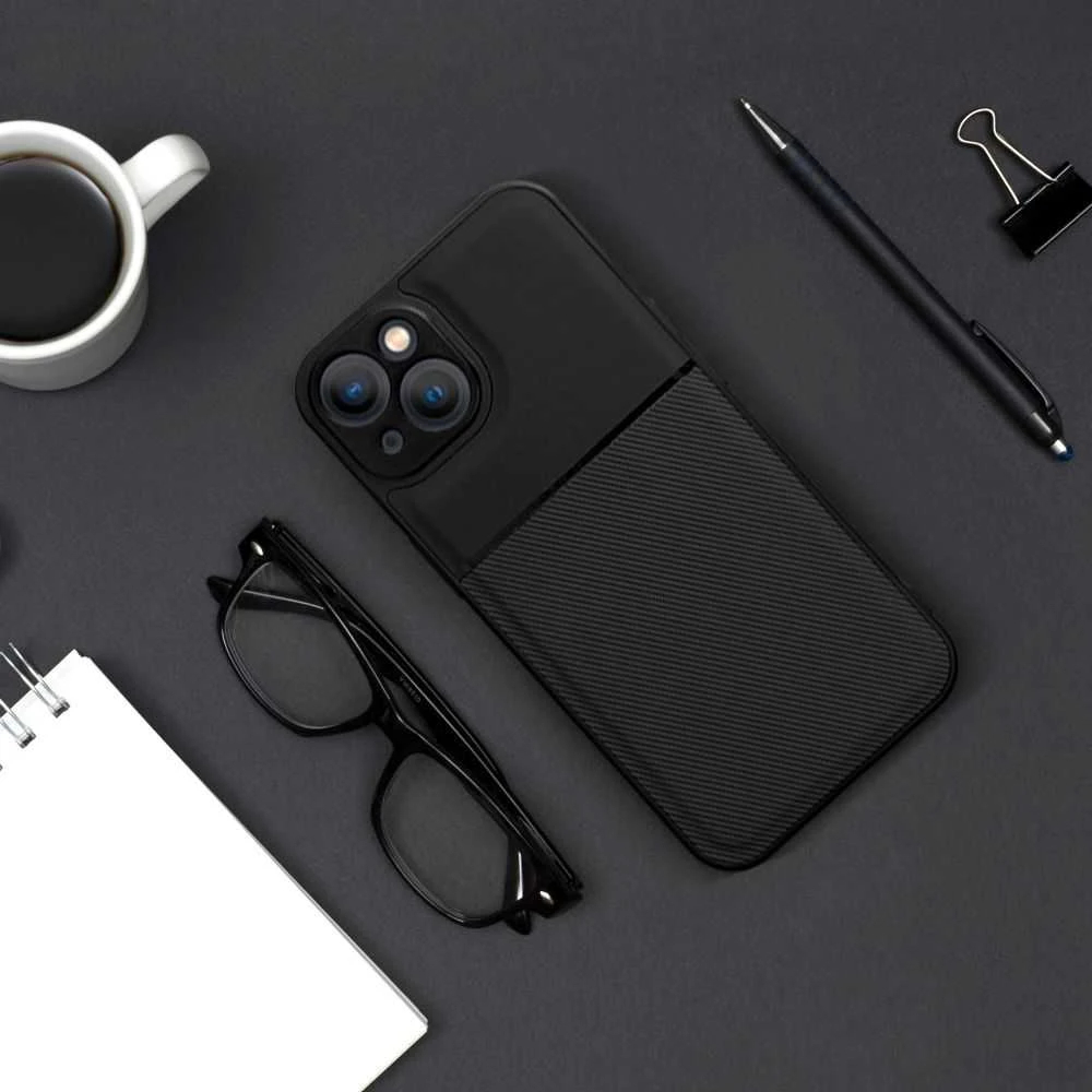 Dėklas Forcell Oem Case for iPhone 16 Noble juodas