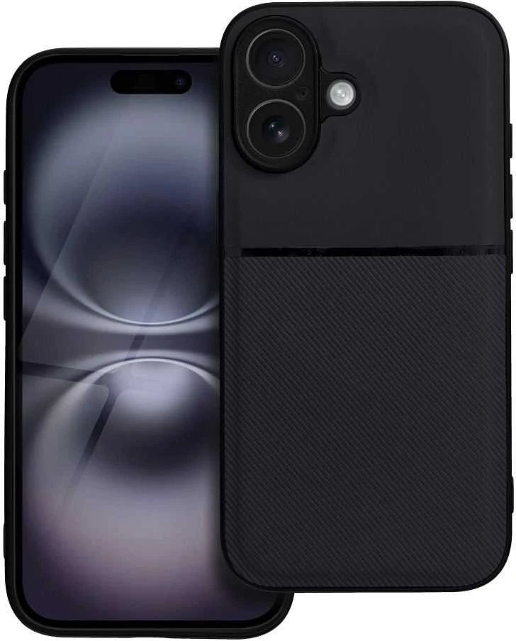 Dėklas Forcell Oem Case for iPhone 16 Noble juodas